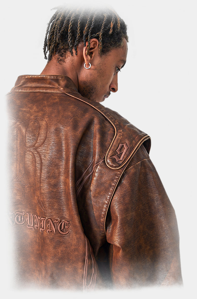 American Street Rider Embroidered Bomber