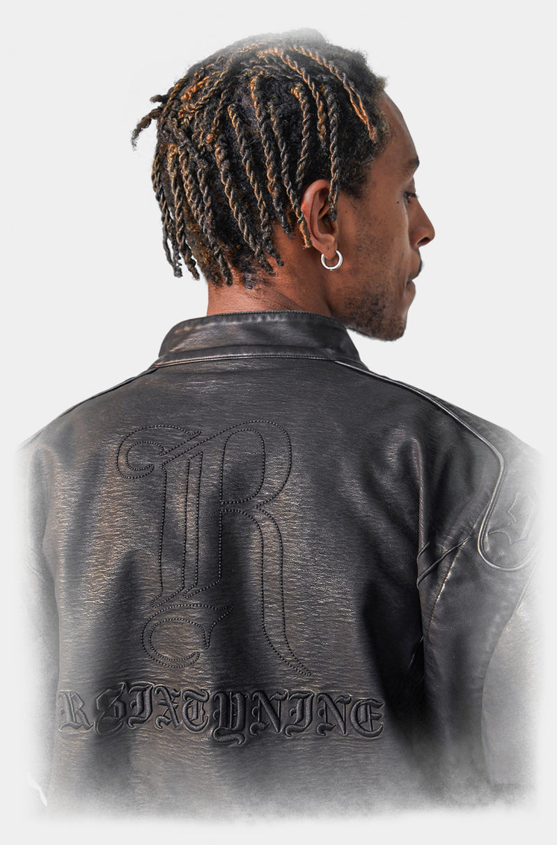 American Street Rider Embroidered Bomber