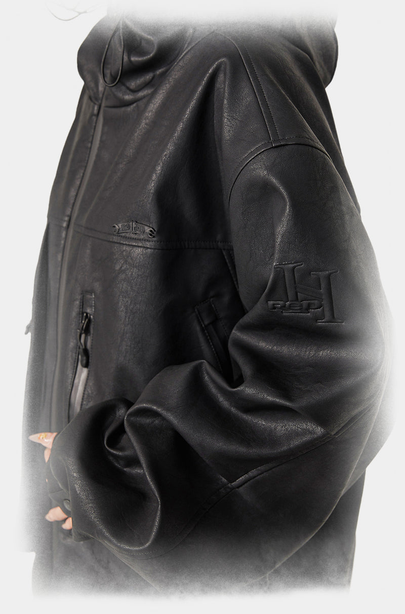 Heavyweight Mountain Leather Jacket