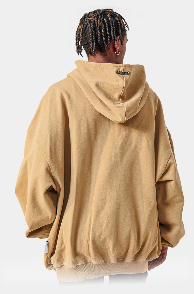 American Frontier Oversized Zip Hoodie